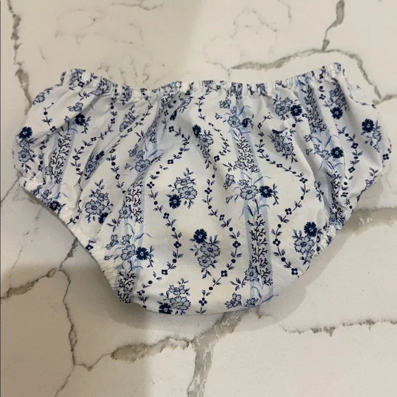 Hill House Baby Ellie Nap Dress with Bloomers in Blue Floral Print 12-18M - Picture 5 of 7